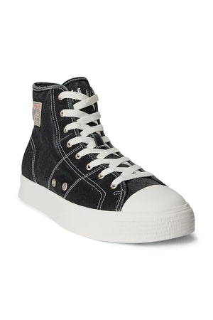 Polo Ralph Lauren Ayers Mid Yüksek Nubuk Erkek Sneaker