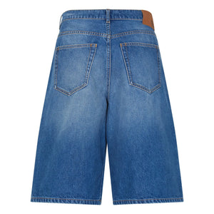 Smallable Woman - Paola Denim Bermuda Shorts | Denim Blue