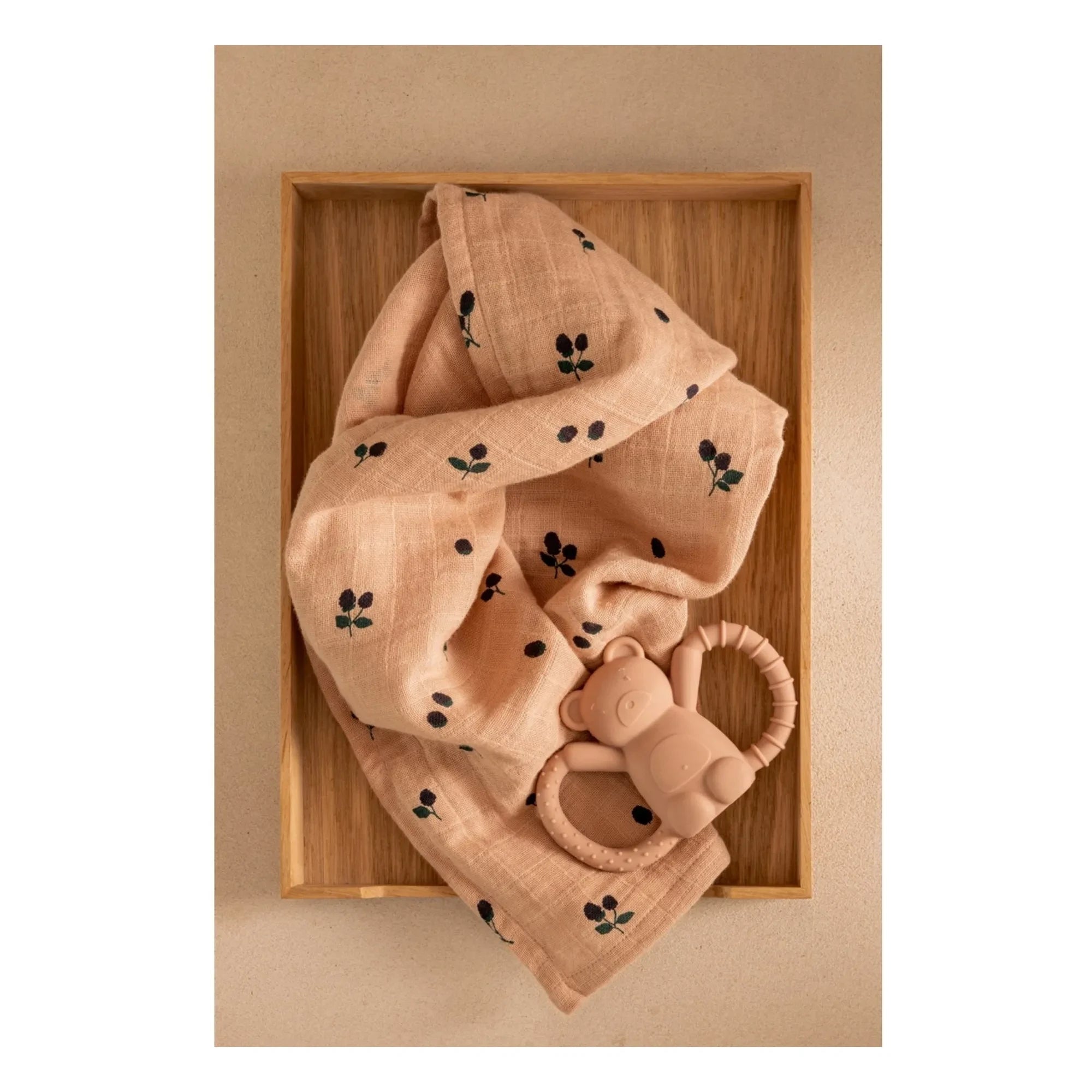 Liewood - Lewis Nappies - 2-Pack | Mini Berry/Pale Tuscany