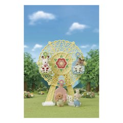 Sylvanian Families - Carousel and Baby Dachshund Toy