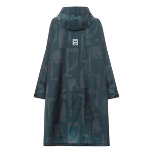 Rainkiss - Art Camo Waterproof Cape | Black