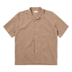 Universal Works - Chemise Road Sido Lin | Brown