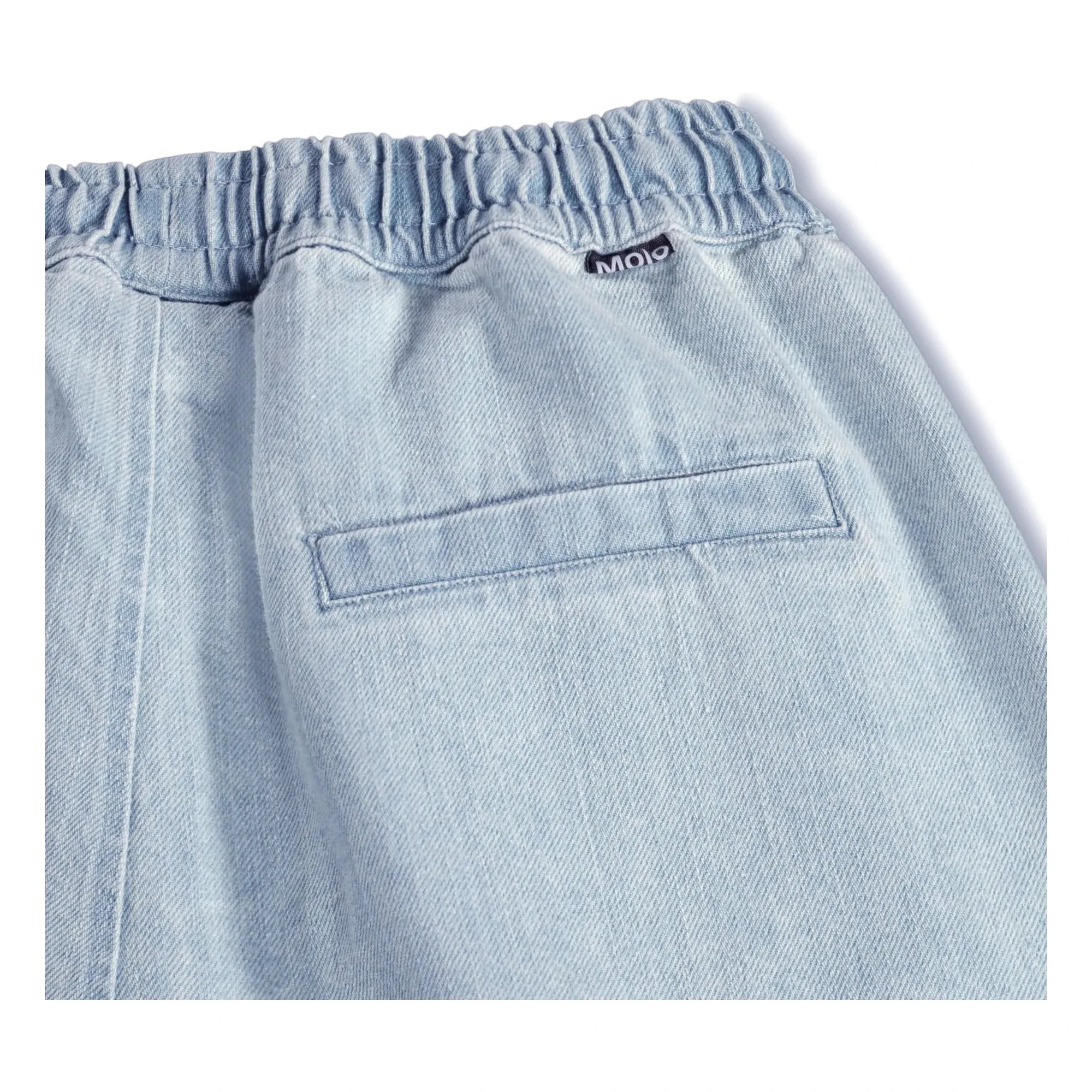 Molo - Avart Organic Cotton Denim Shorts | Denim Blue