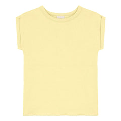Studio Bohème - Bama Organic Cotton T-Shirt | Light Yellow