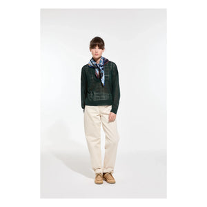 Mapoésie - Polene Cotton Scarf | Blue