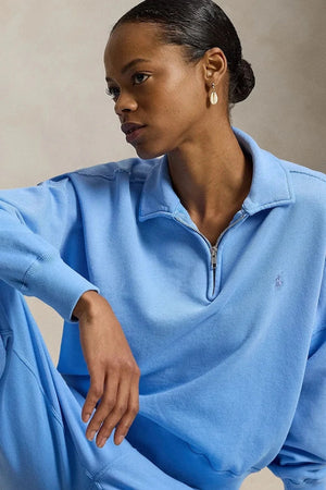 Polo Ralph Lauren women's cotton zip-up sweatshirt