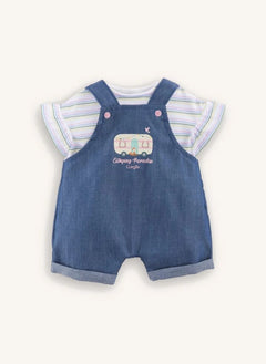 Corolle - "Little Explorer" Jumpsuit and T-Shirt | Denim