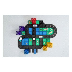 Connetix - Roads Creative Pack - 48 Pieces | Black