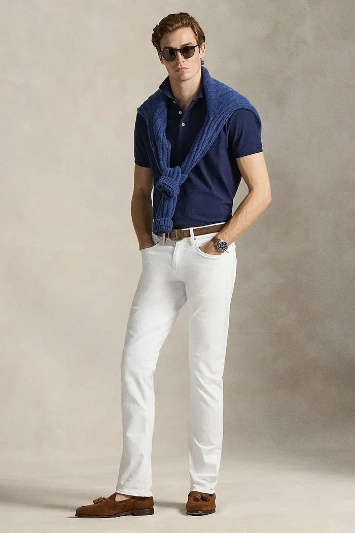 Polo Ralph Lauren Collared Cotton T-Shirt