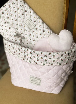 Editions Aimable - Paul Storage Basket | Dragée Pink Gauze