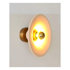 Masamé - Gigaro Raw Ceramic Wall Lamp | Terracotta