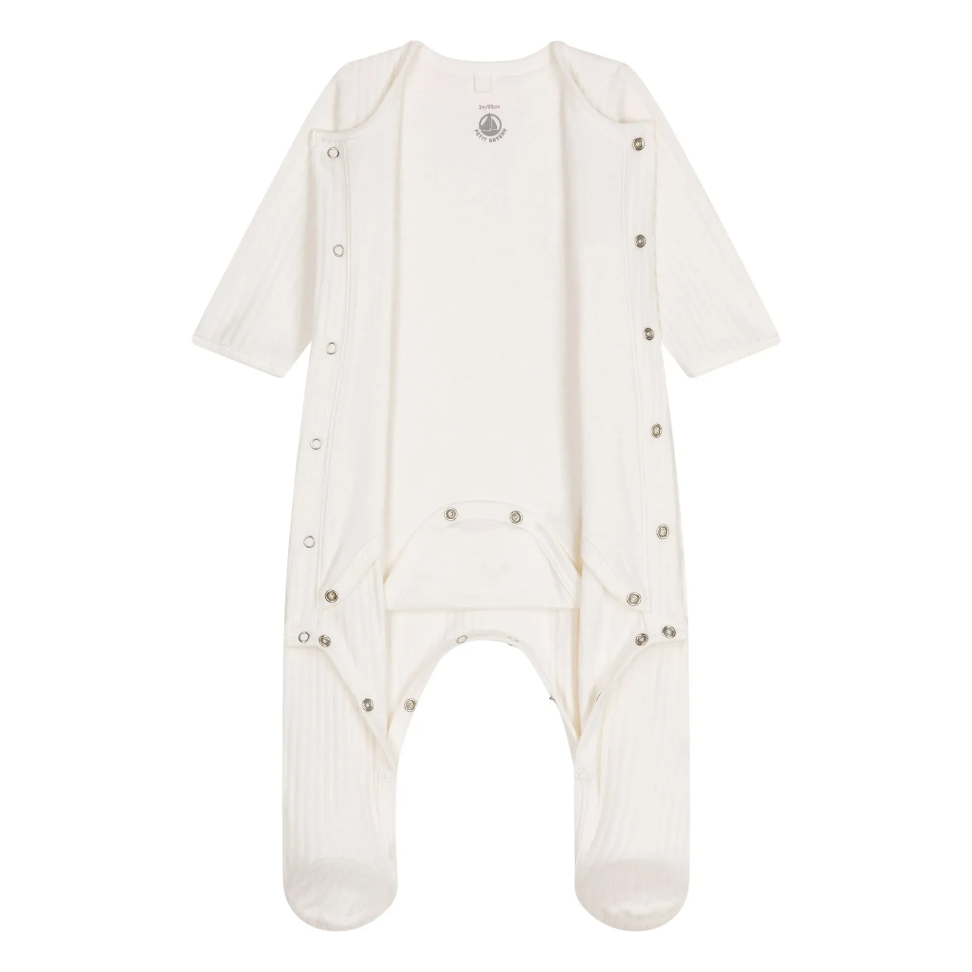 Petit Bateau - Fox Organic Cotton Pajamas | Off-White