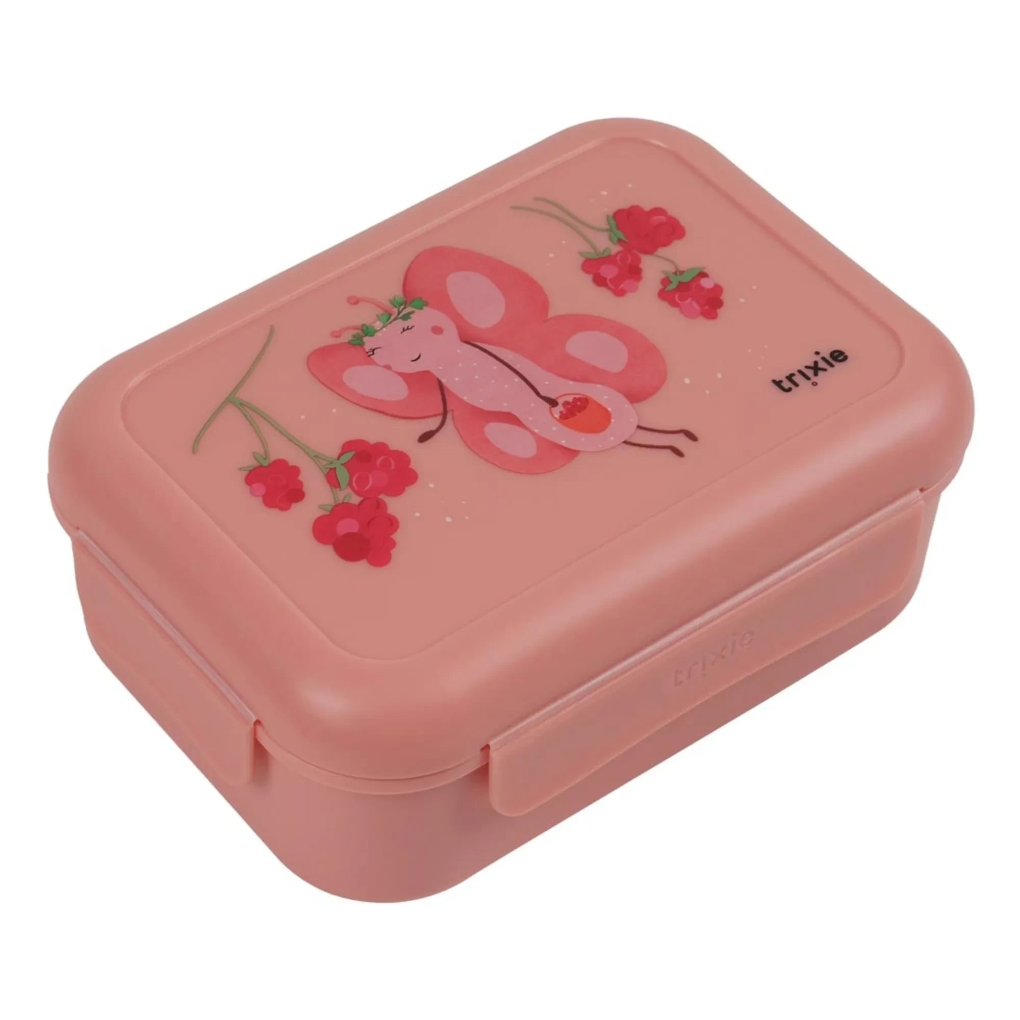 Trixie - Yemek Kutusu Klipsleri Fruit fairy Mrs. Butterfly | Pembe