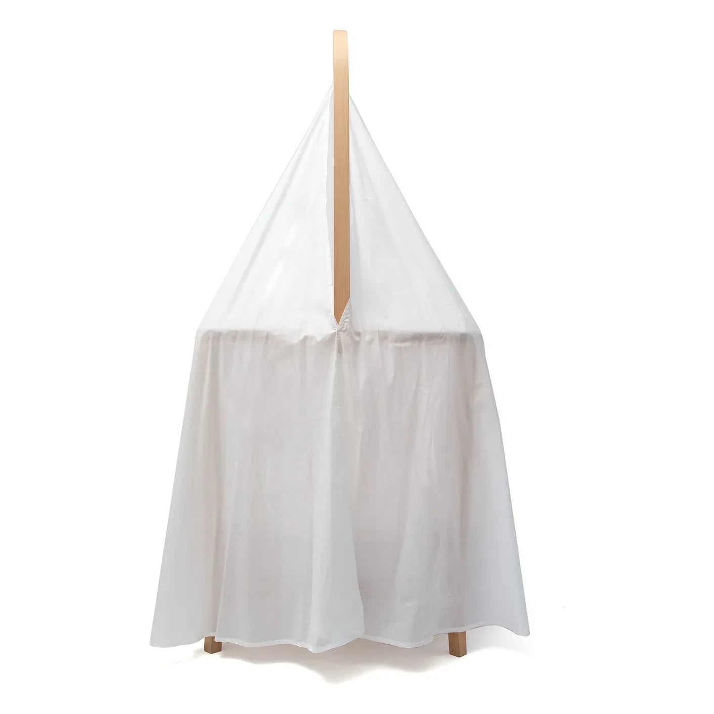 Charlie Crane - Kimi Bed Cover for Crib | White
