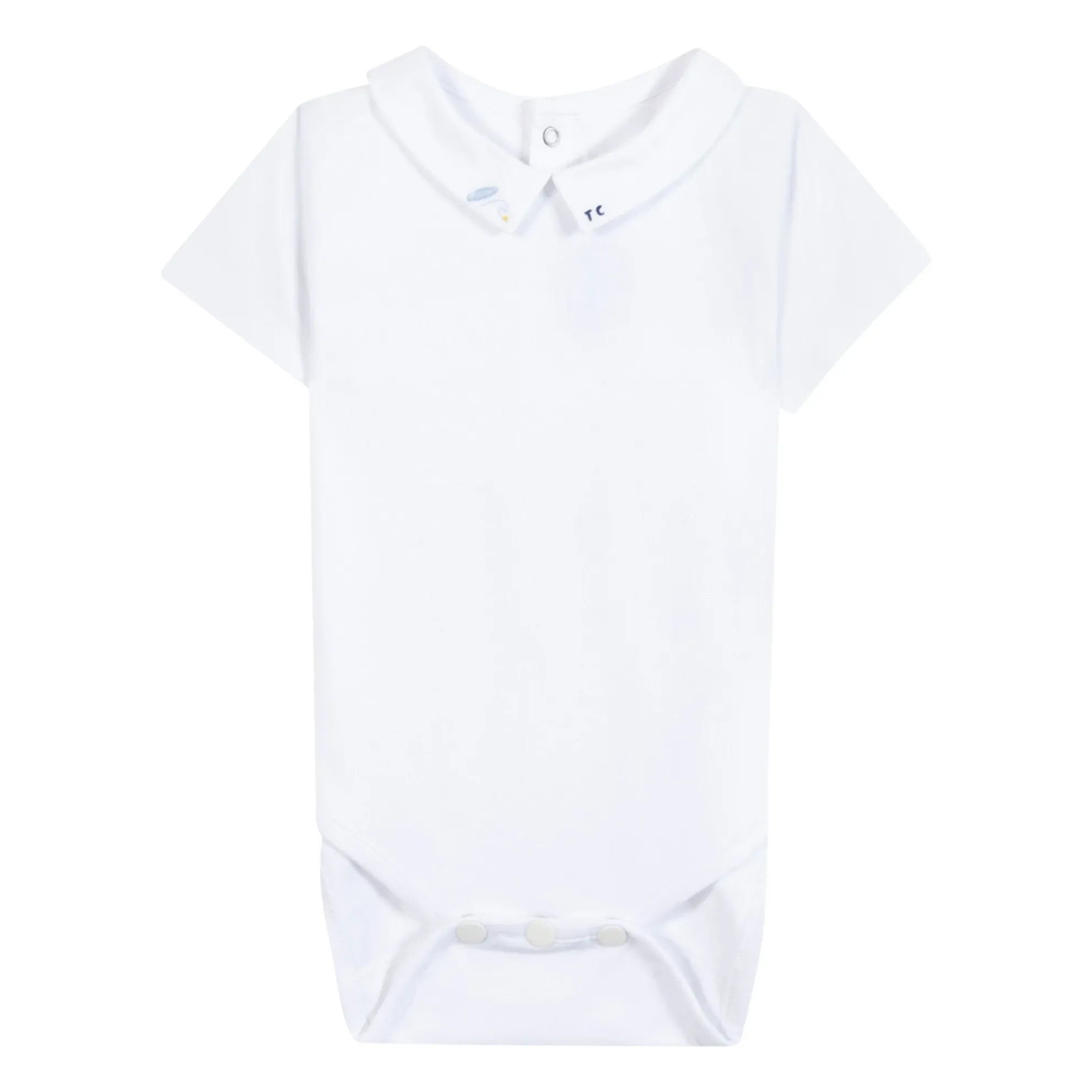 Tartine et Chocolat - Polo neck bodysuit | White
