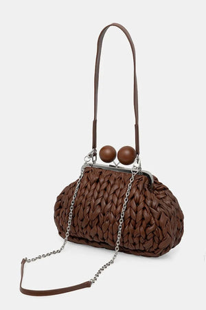 Weekend Max Mara kadın deri crossbody çanta ALIBERO