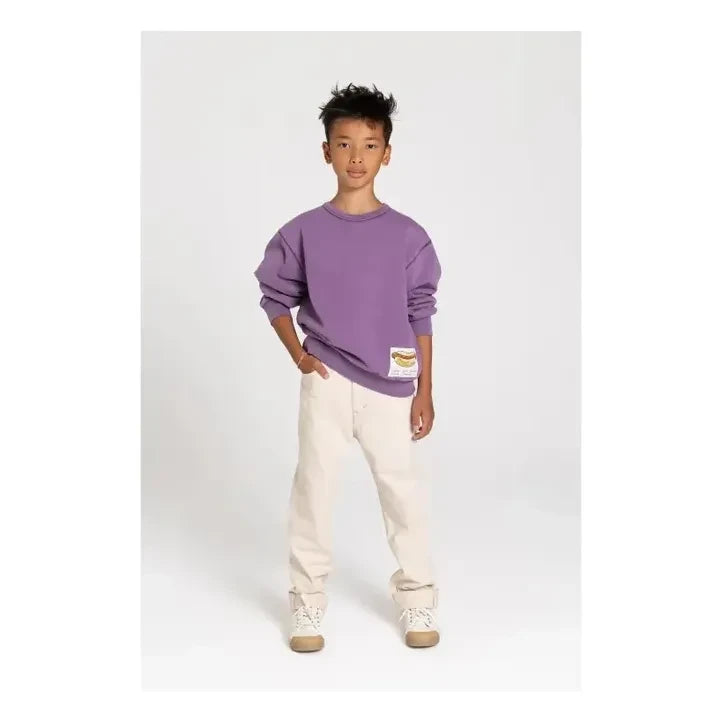 Finger in the Nose - Blow Organic Cotton Sweatshirt | Mauve