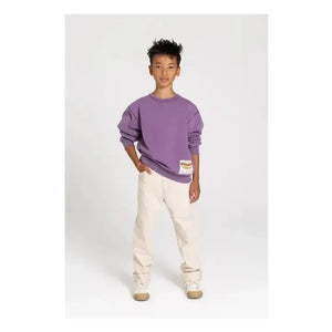 Finger in the Nose - Blow Organic Cotton Sweatshirt | Mauve