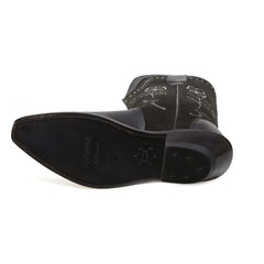 Bootstock - Santiags Haily Suede Studs | Black