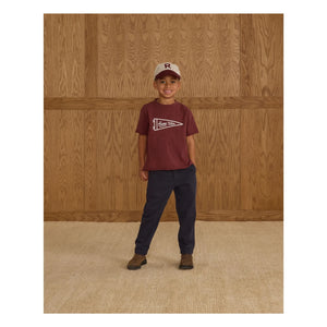 Rylee + Cru - Home Team T-Shirt | Burgundy