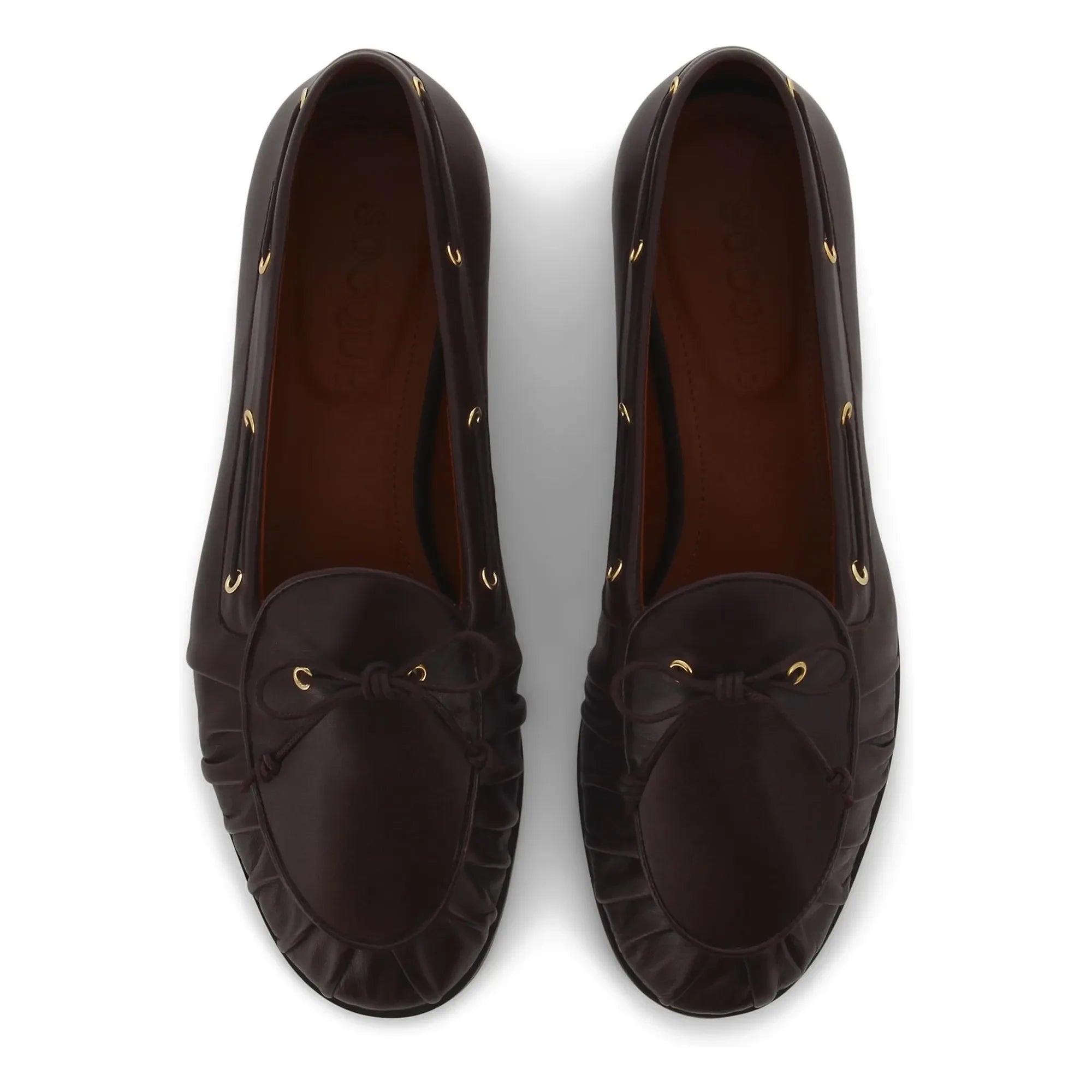 Socque Paris - Como Leather Slippers | Chocolate