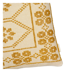 House of Capricorn - Inês Embroidered Pillow | Yellow