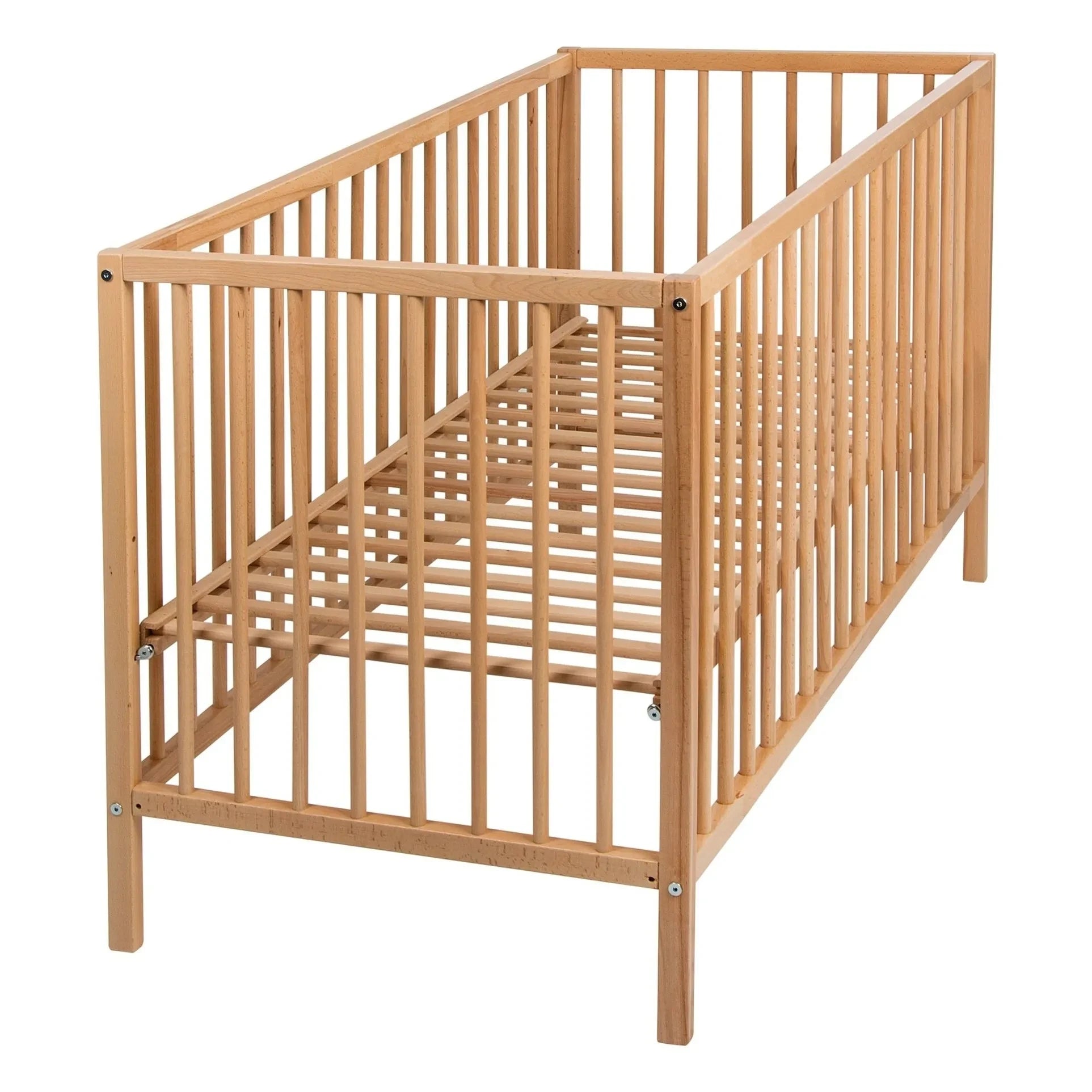Quax - Lina Baby Bed 60x120 cm | Light Wood