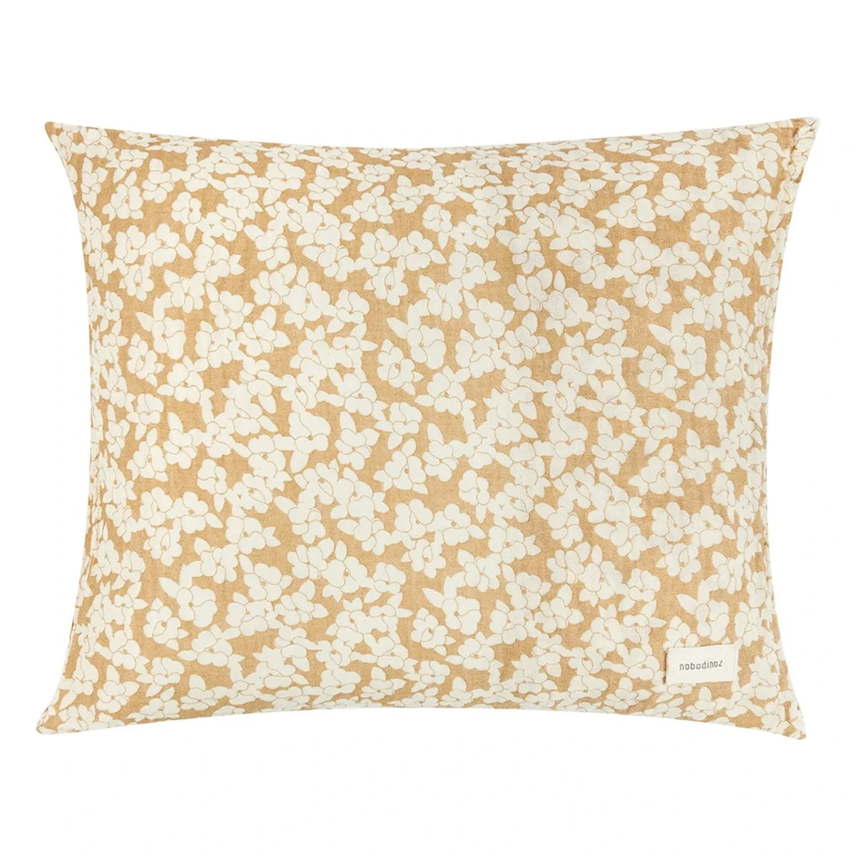 Nobodinoz - Wabi-Sabi Sakura Pillow Cover | Ochre