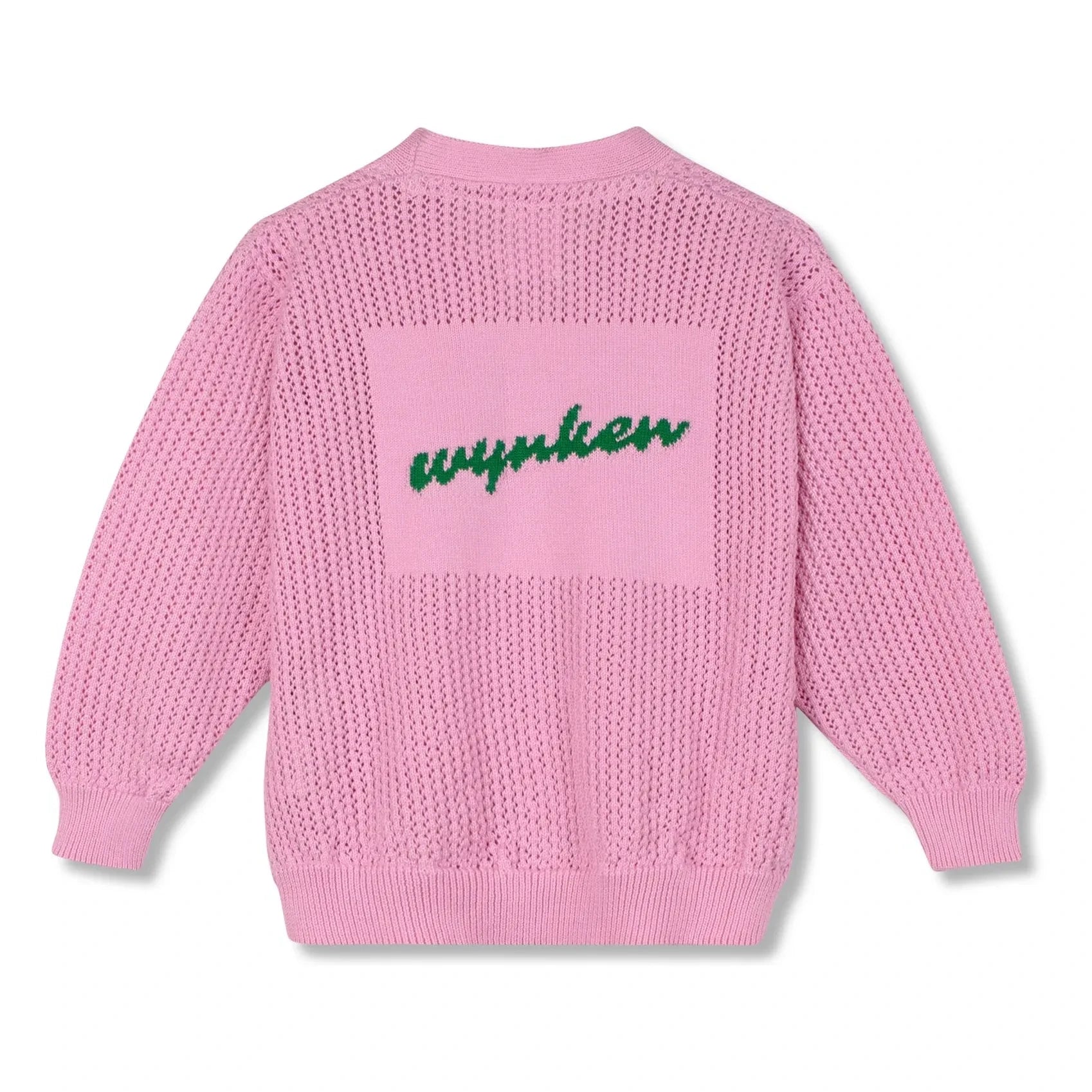 Wynken - Organik pamuk hırka | Pembe