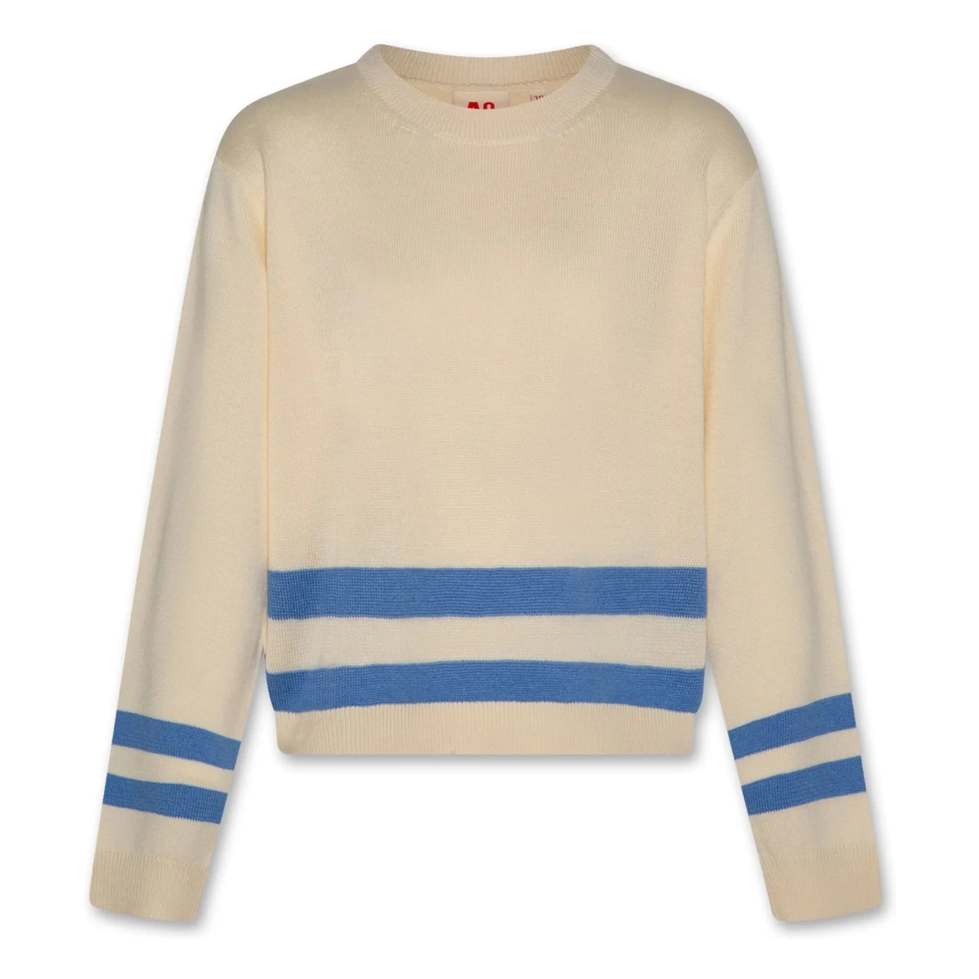 AO76 - Elly Striped Sweater | Ivory