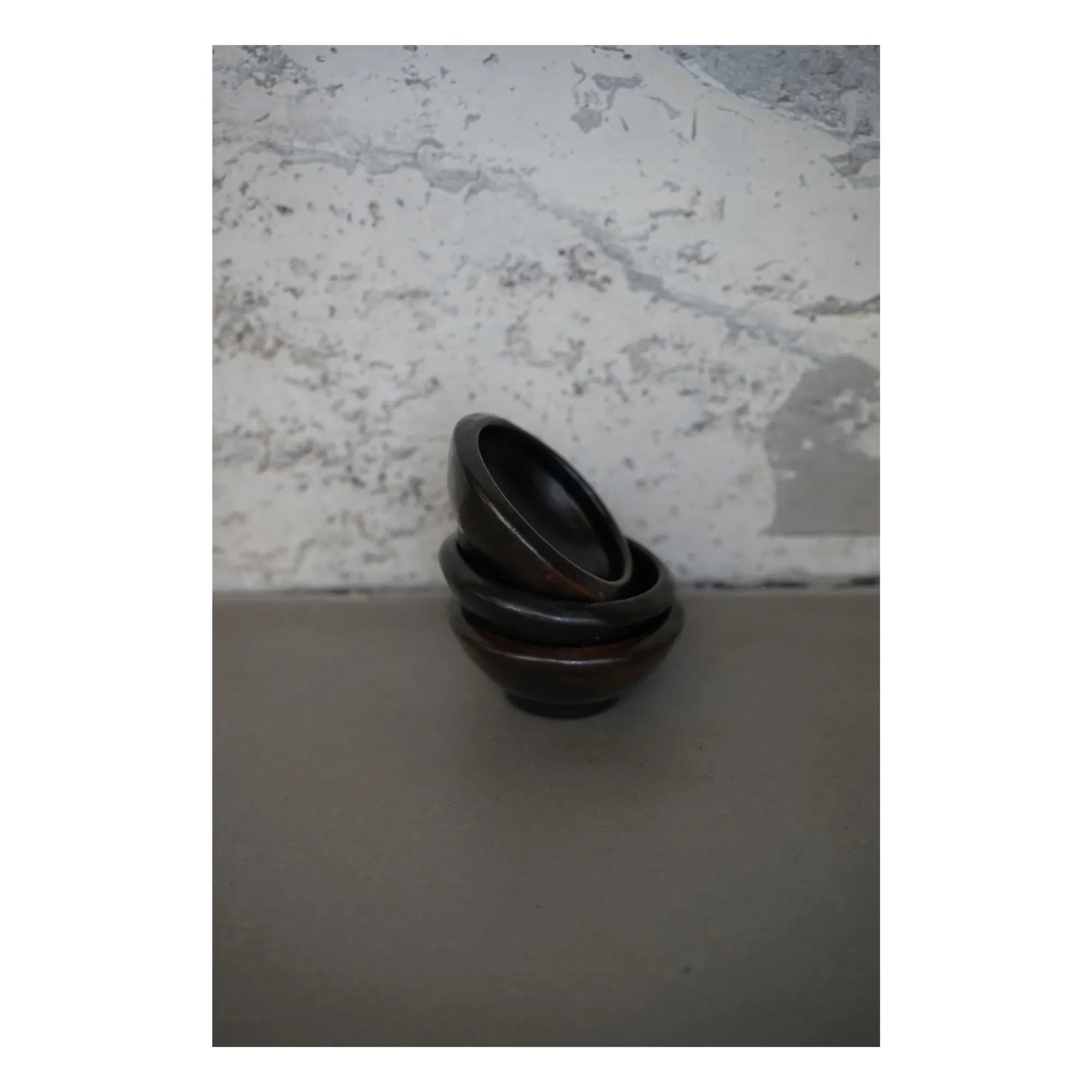 Woodmata - Terracotta Sote Pot | Black