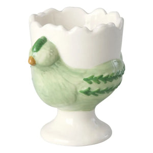 Rice - Ceramic Egg Holder Chicken | Green