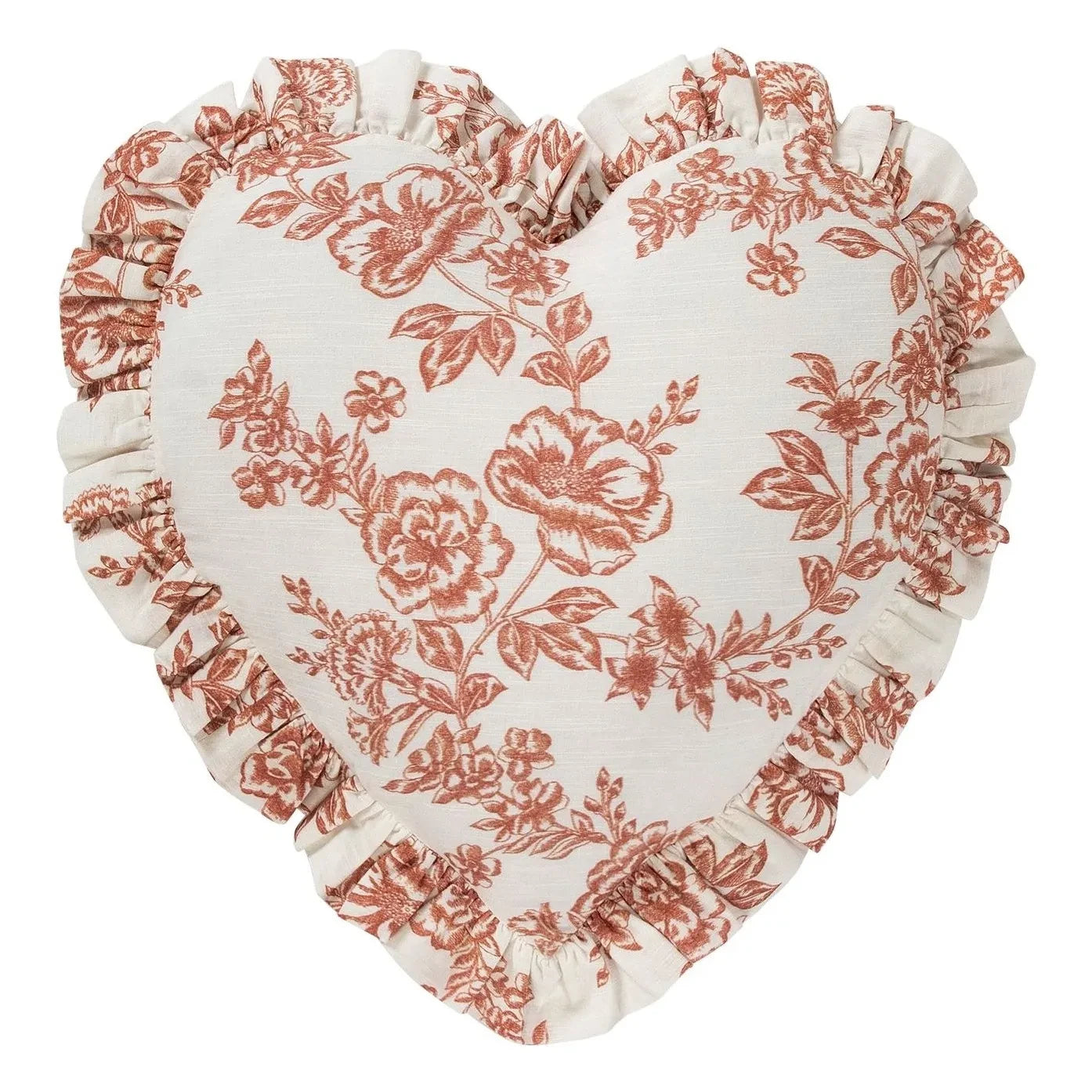 Anna + Nina - Capricious Heart Pillow | Red