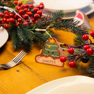 Legami - Set of 12 Christmas Place Cards