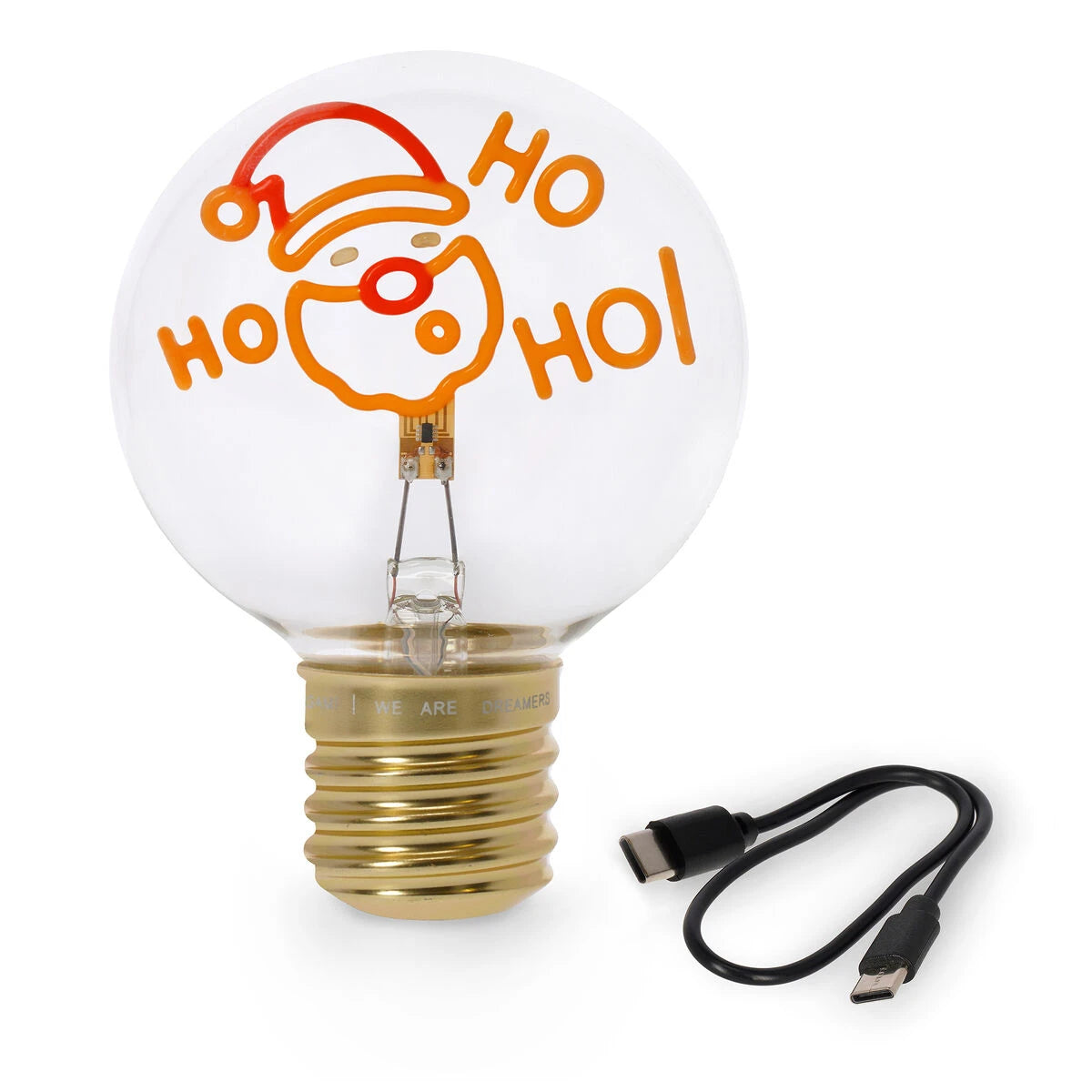 Legami - Table Lamp with Intermittent Lights - Bulb Fiction XL