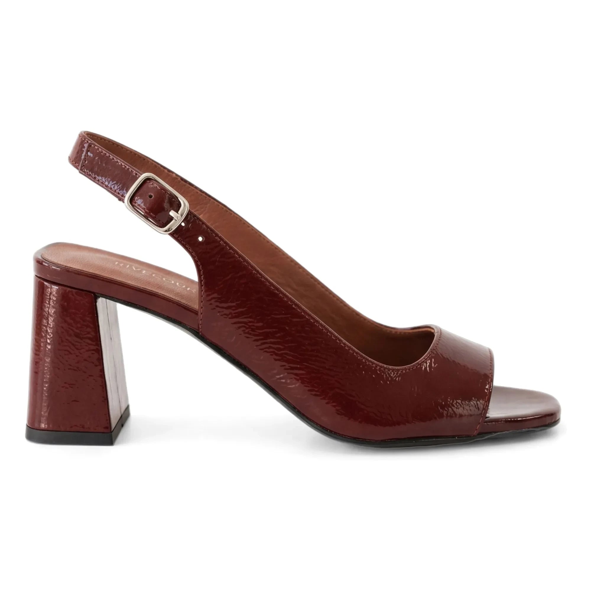 Rivecour - Sandal No. 674 Patent Leather | Cognac