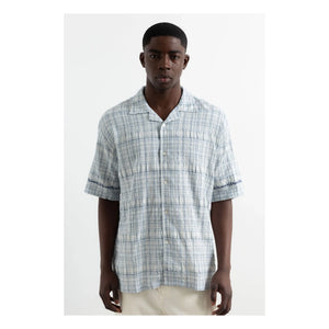 Edmmond Studios - Carreaux Shirt | Light Blue