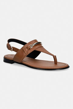 Furla Düz Tabanlı Kadın Deri Heritage Thong Sandalet