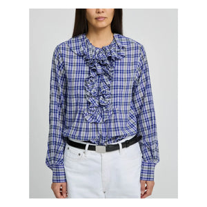 Laurence Bras - Annie Cotton Blouse | Blue