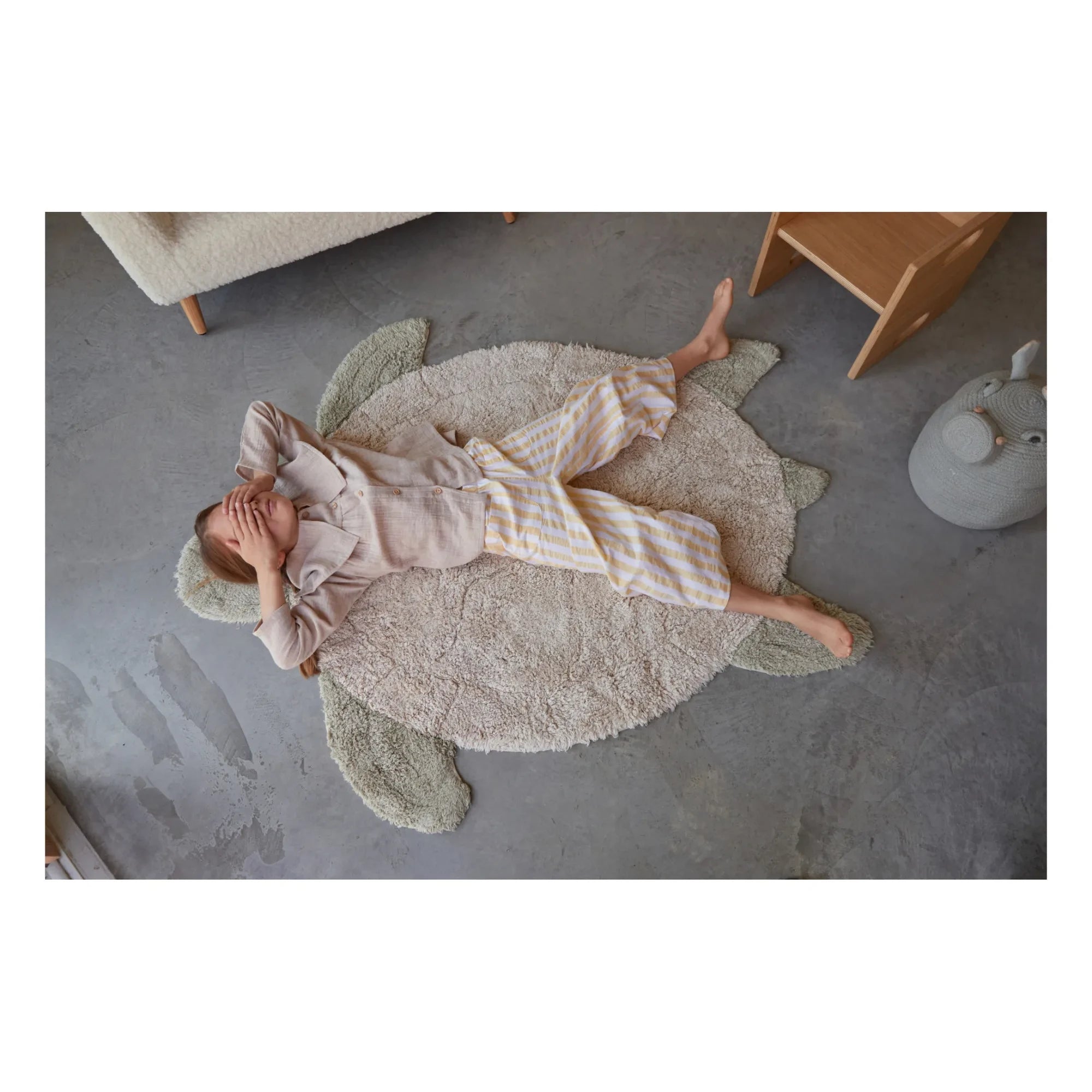 Lorena Canals - Sea Turtle Carpet | Olive