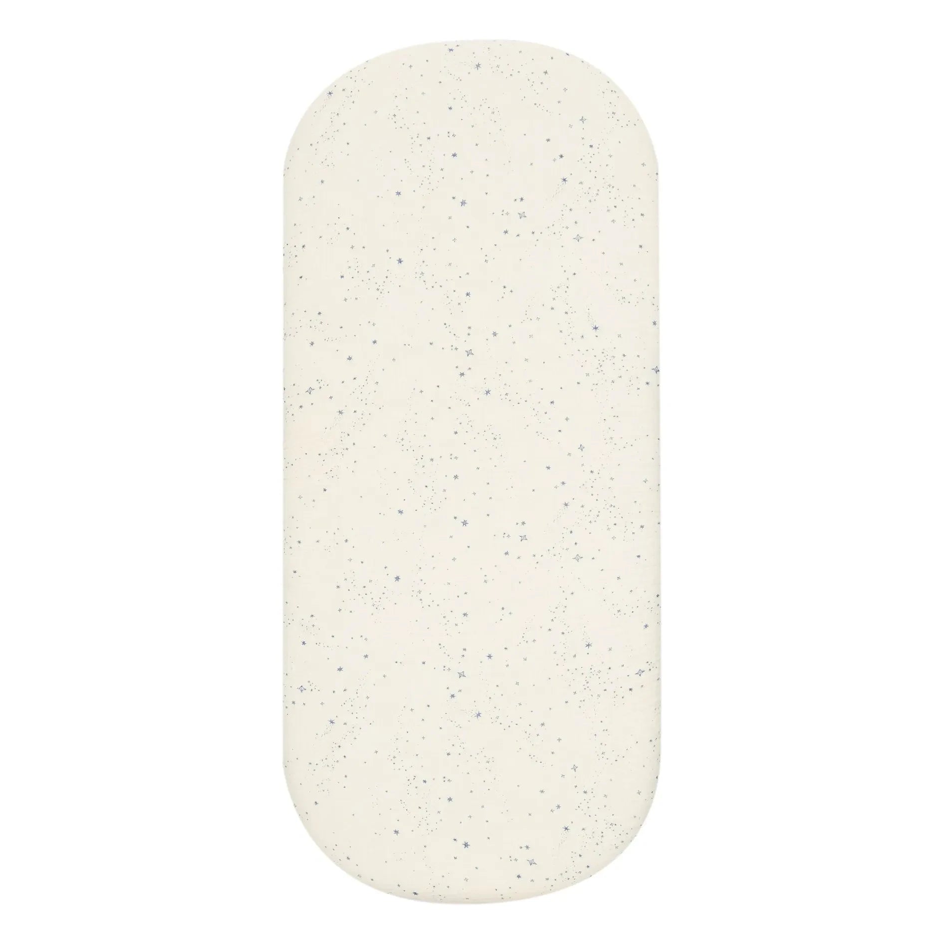 Nobodinoz - Wabi Sabi Milky Way Baby Sheet | Blue