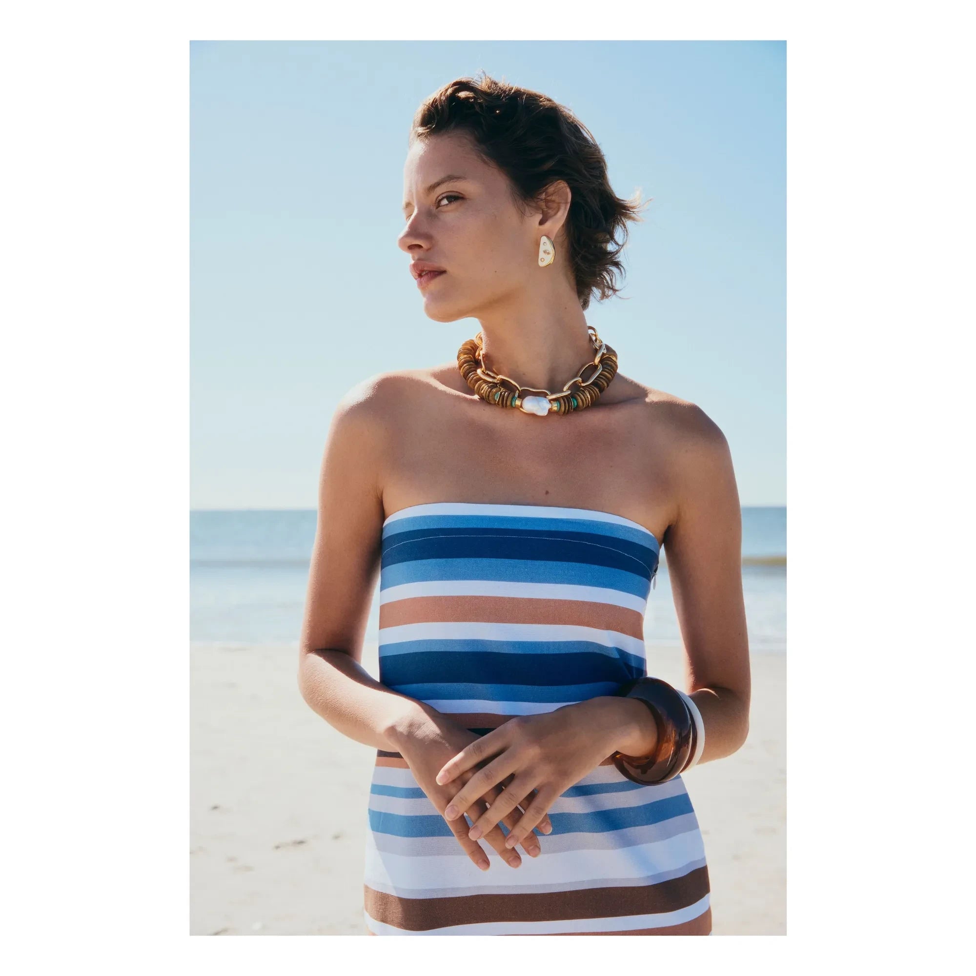 Lizzie Fortunato - Brown Bracelet | Brown