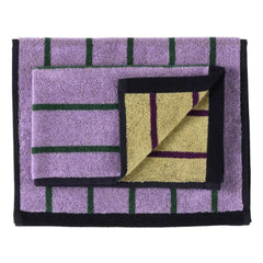 La cerise sur le gâteau - Charly Guest Towels - 2-piece Set | Lilac