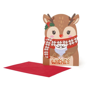 Legami - Christmas Greeting Card - Hot Cocoa - Greeting Card