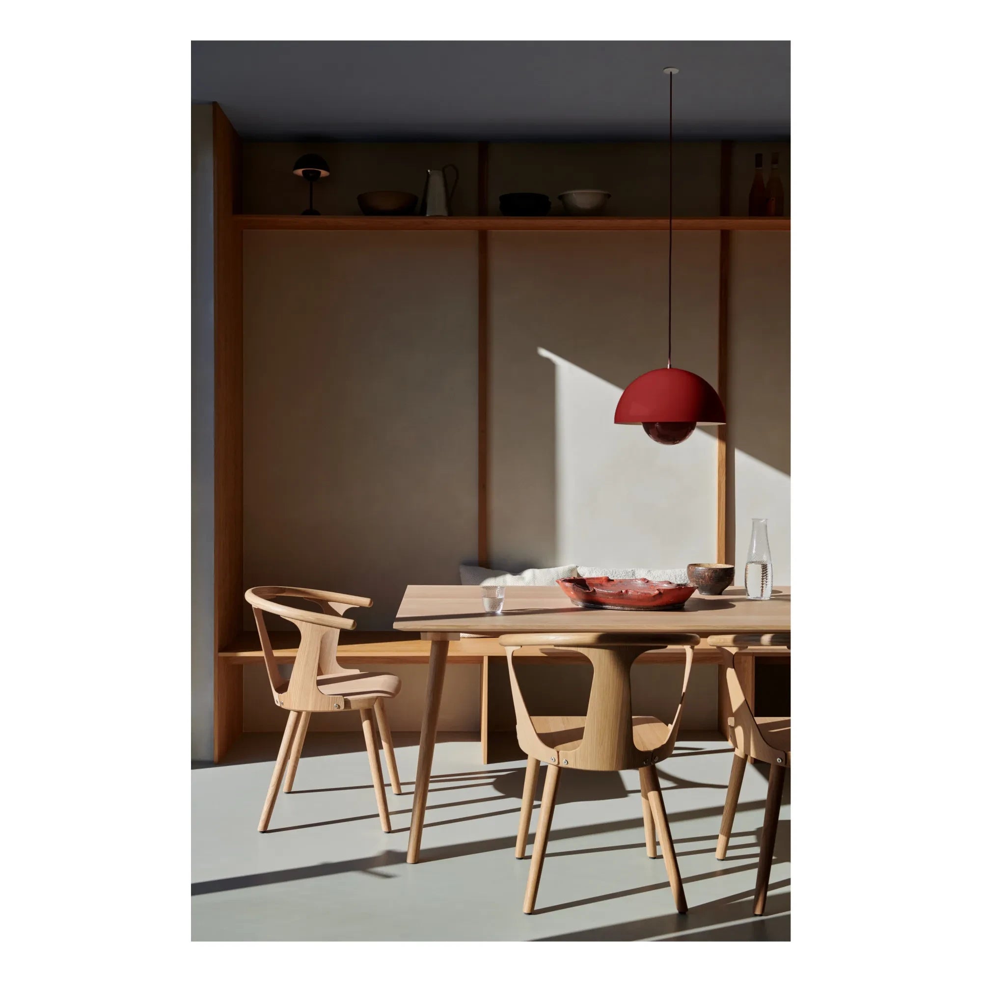 & Tradition - VP7 Flowerpot Pendant Lamp - Verner Panton | Plum