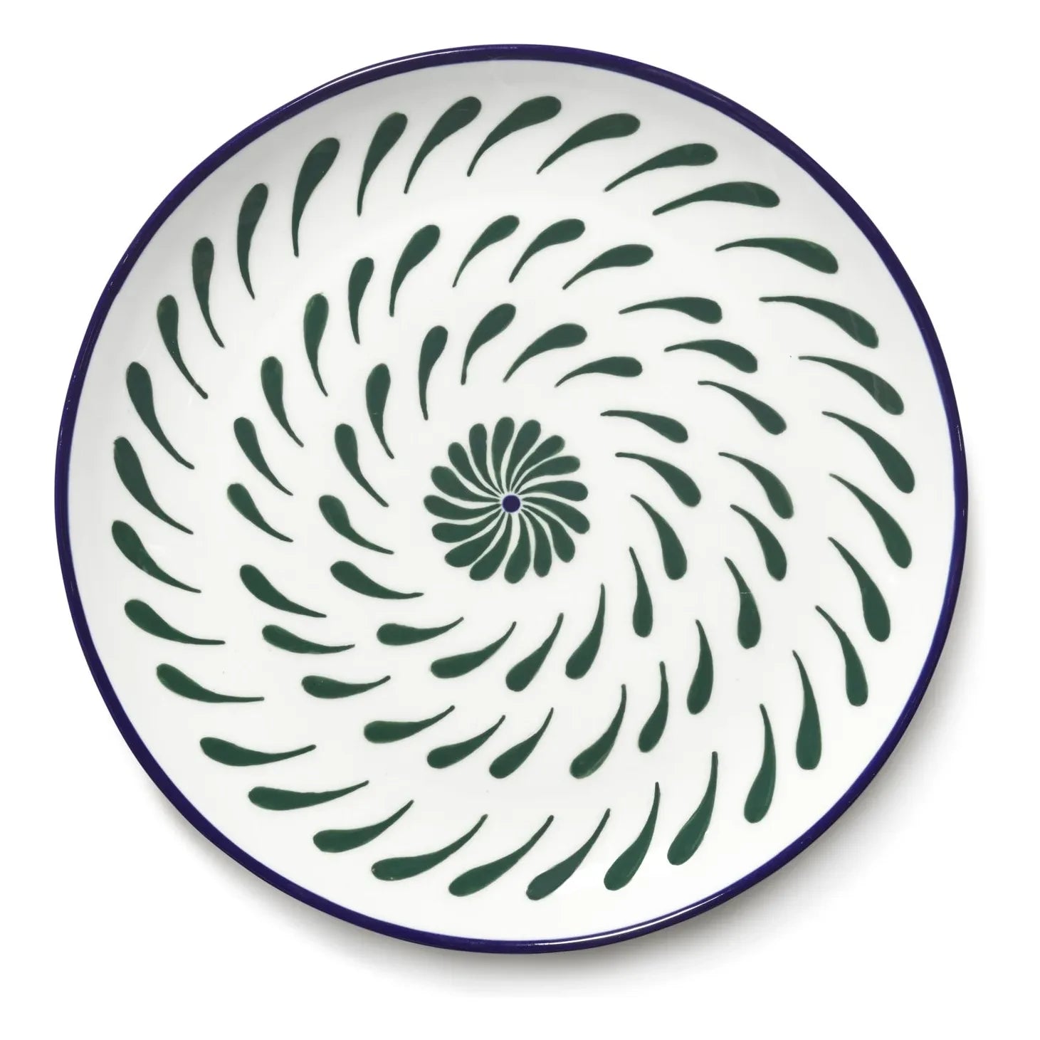 Serax - Bazaar Dessert Plates, Waww La Table - Set of 4 | Green
