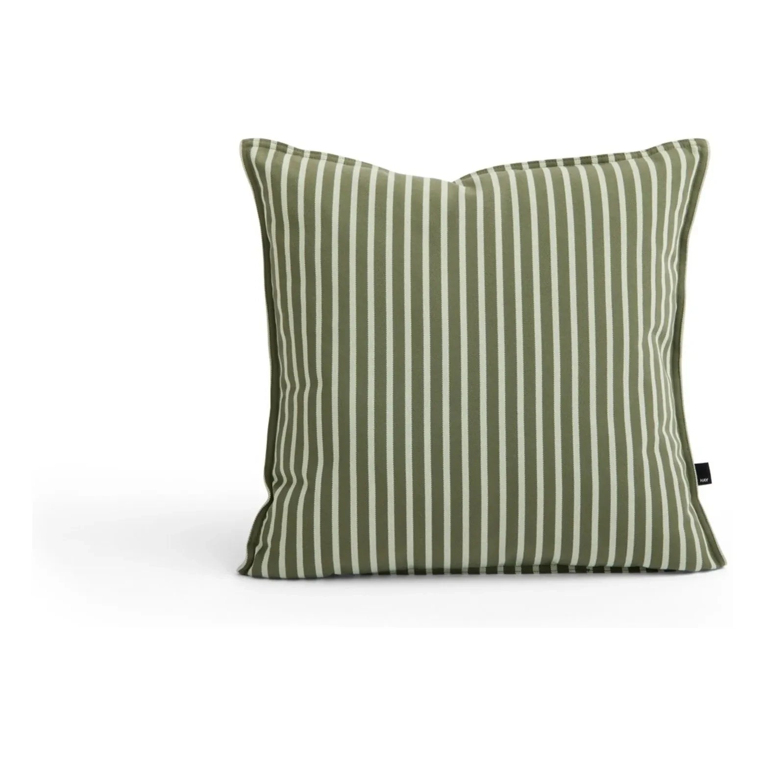 Hay - Striped Outdoor Cushion Terrazza | Olive