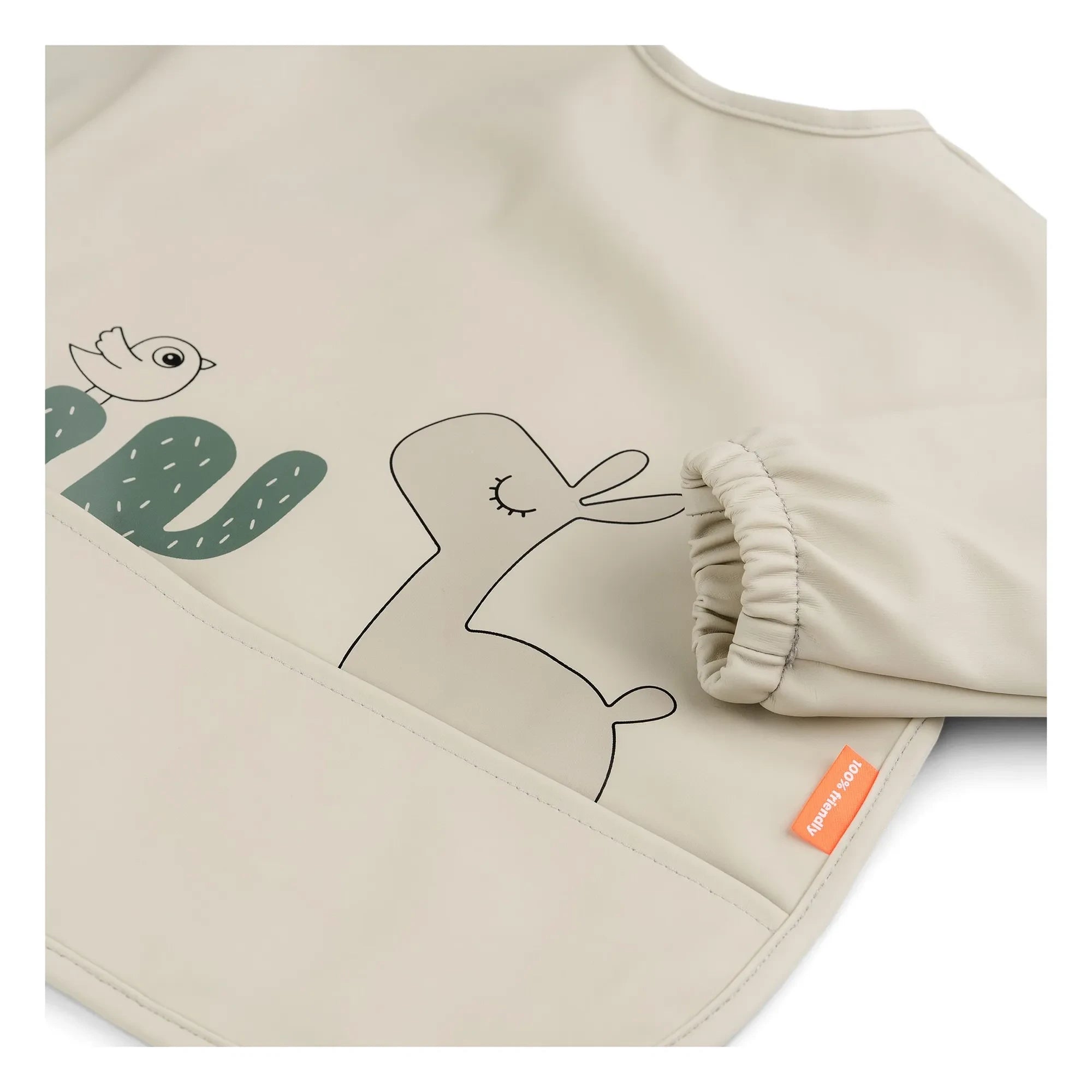 Done by deer - Lalee Sleeve Bib | Sand