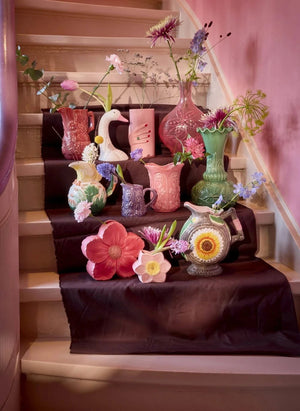 Rice - "Fleur" Ceramic Vase | Powder Pink