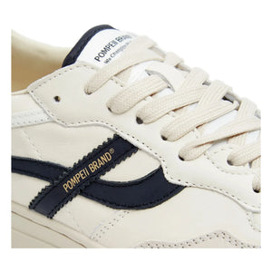 Pompeii - Elan Pippa Leather Sneakers | Ecru